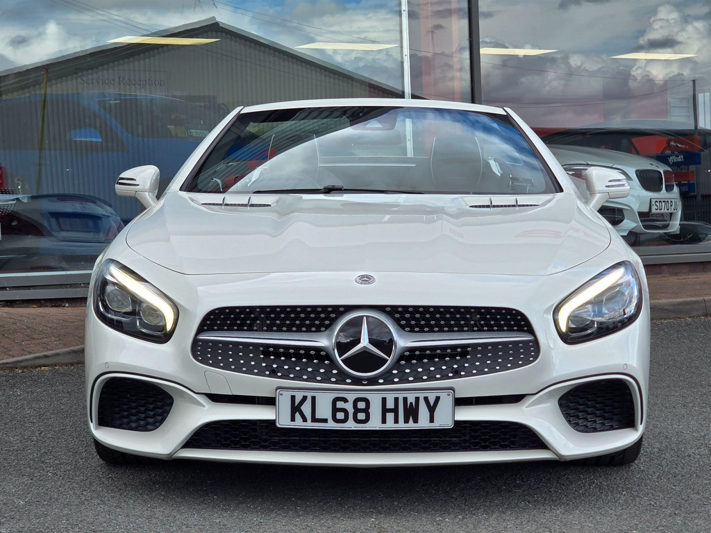 Mercedes-Benz SL Class 3.0 Sl400 V6 Amg Line Premium G-tronic Euro 6 White #6