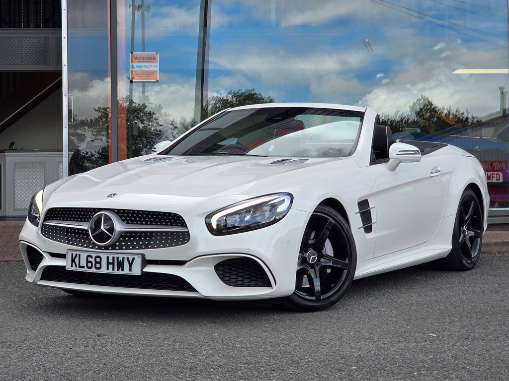 Mercedes-Benz SL Class 3.0 Sl400 V6 Amg Line Premium G-tronic Euro 6 White