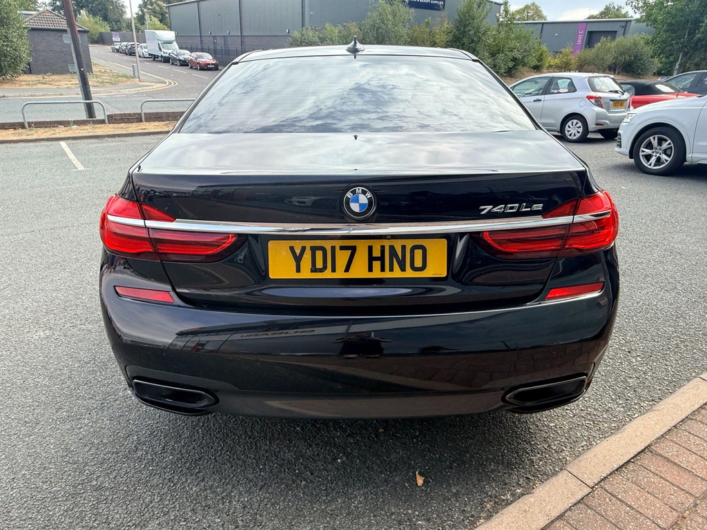 BMW 7 Series 4.4 750I V8 M Sport Saloon Euro 6 Black #11