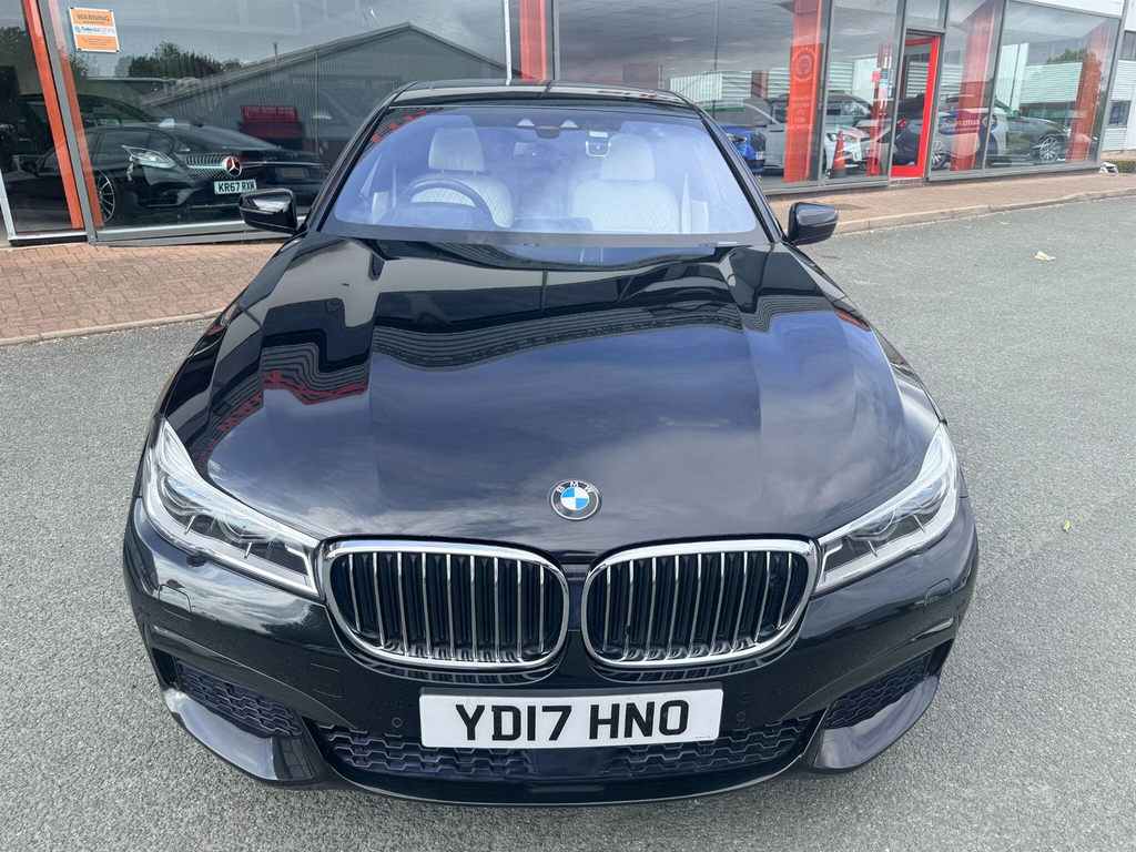 BMW 7 Series 4.4 750I V8 M Sport Saloon Euro 6 Black #7