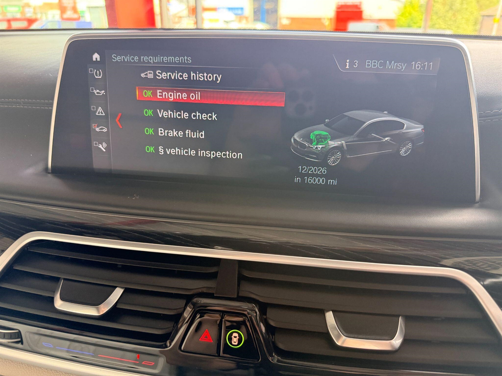BMW 7 Series 4.4 750I V8 M Sport Saloon Euro 6 Black #39