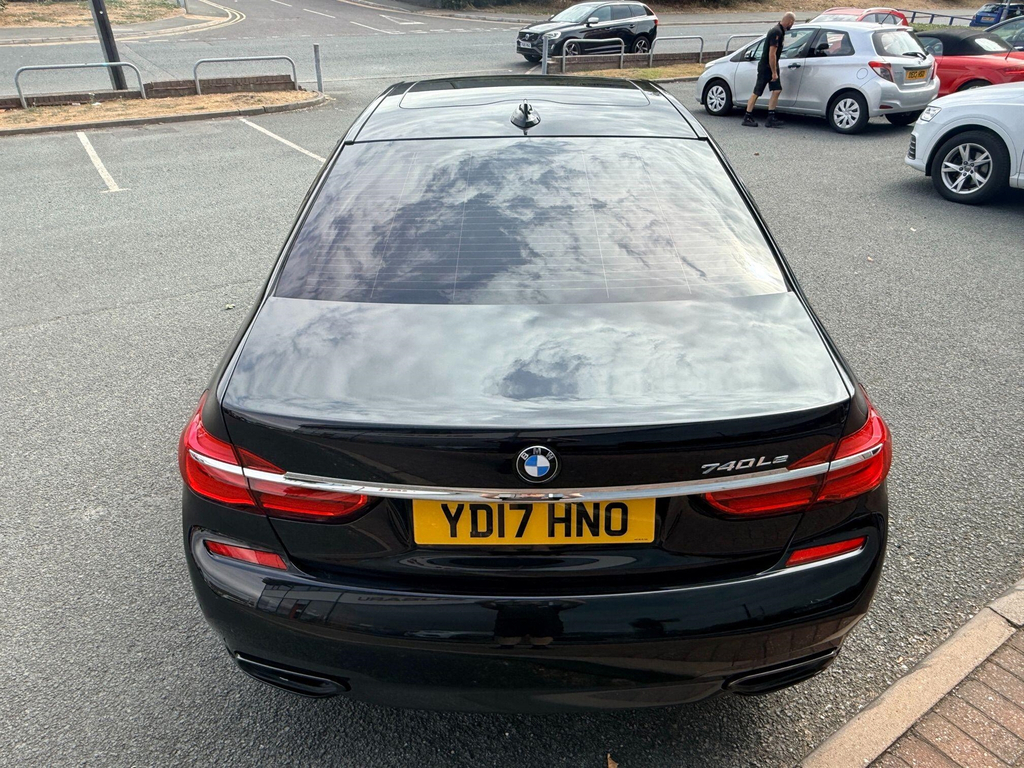 BMW 7 Series 4.4 750I V8 M Sport Saloon Euro 6 Black #12