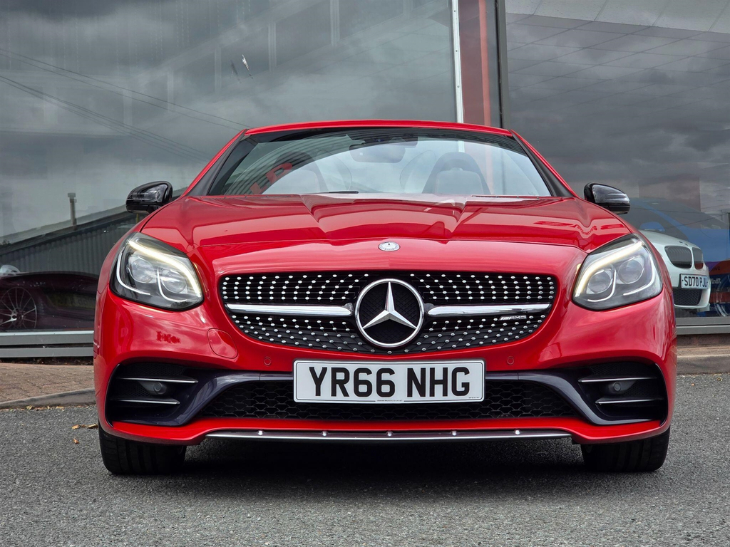 Mercedes-Benz SLC 3.0 V6 Amg G-tronic Euro 6 Ss YR66NHG Red #3