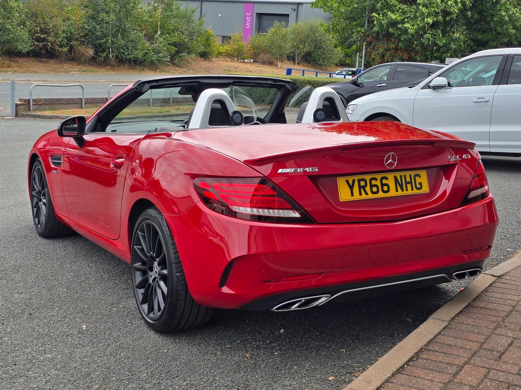 Mercedes-Benz SLC 3.0 V6 Amg G-tronic Euro 6 Ss YR66NHG Red #2