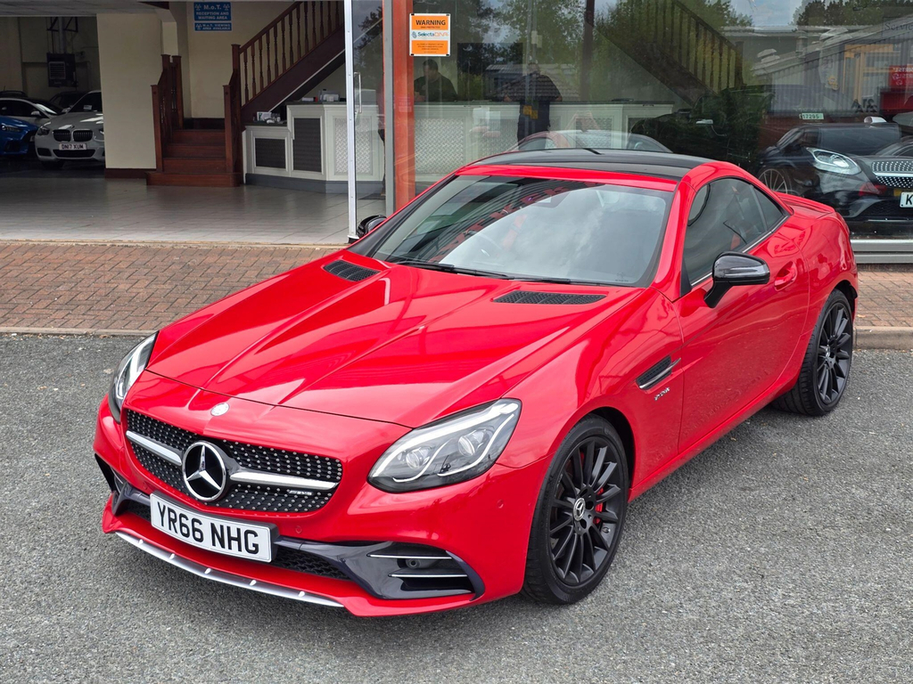Mercedes-Benz SLC 3.0 V6 Amg G-tronic Euro 6 Ss YR66NHG Red #4