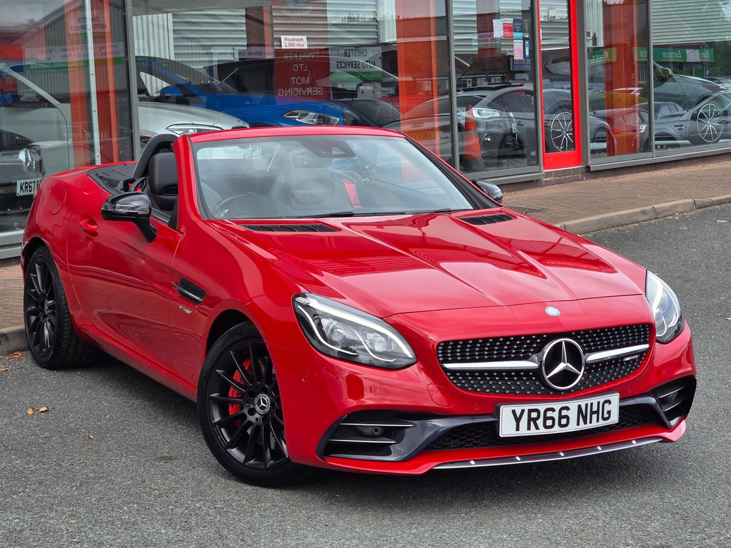 Mercedes-Benz SLC 3.0 V6 Amg G-tronic Euro 6 Ss YR66NHG Red #6