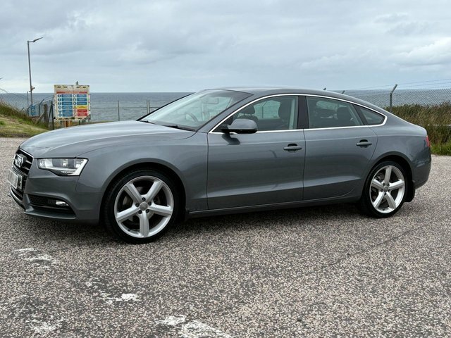 Audi A5 2.0 Tdi Se Sportback Multitronic Euro 5 Grey #4