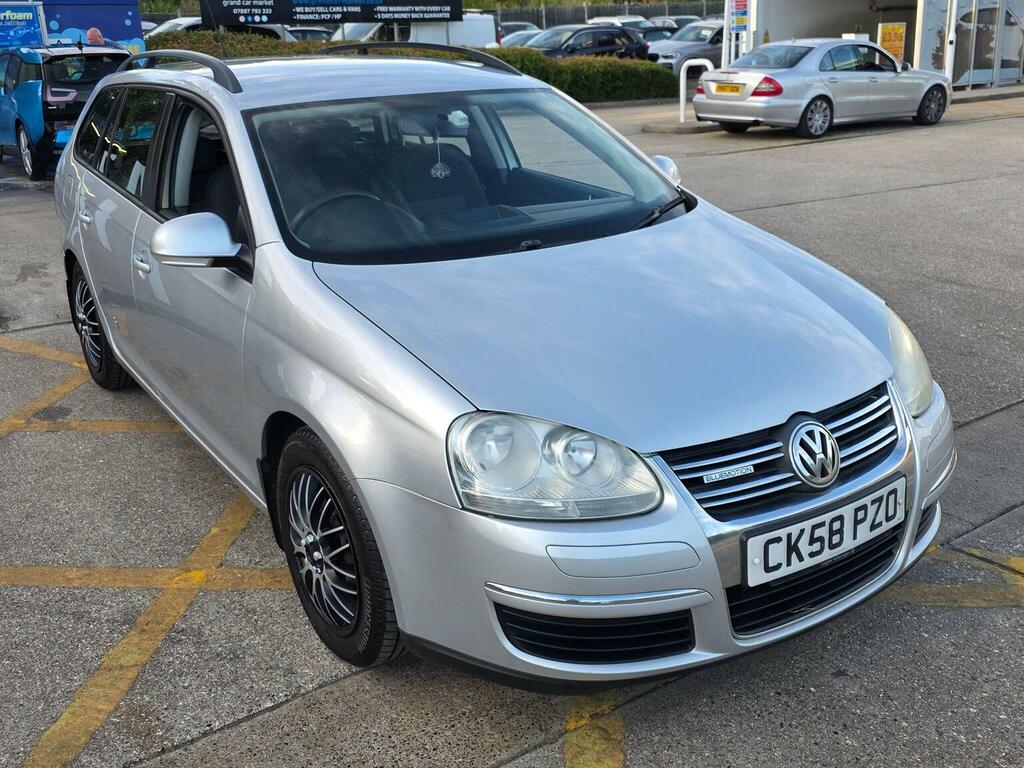 Volkswagen Golf Estate 1.9 Tdi Bluemotion Euro 4 200858 Silver #5