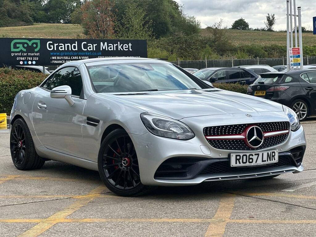Mercedes-Benz SLC Convertible 2.0 Slc200 Amg Line G-tronic Euro 6 S Silver