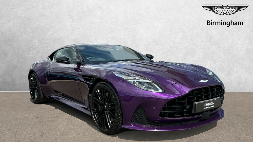 Aston Martin DB12 Coupe Purple