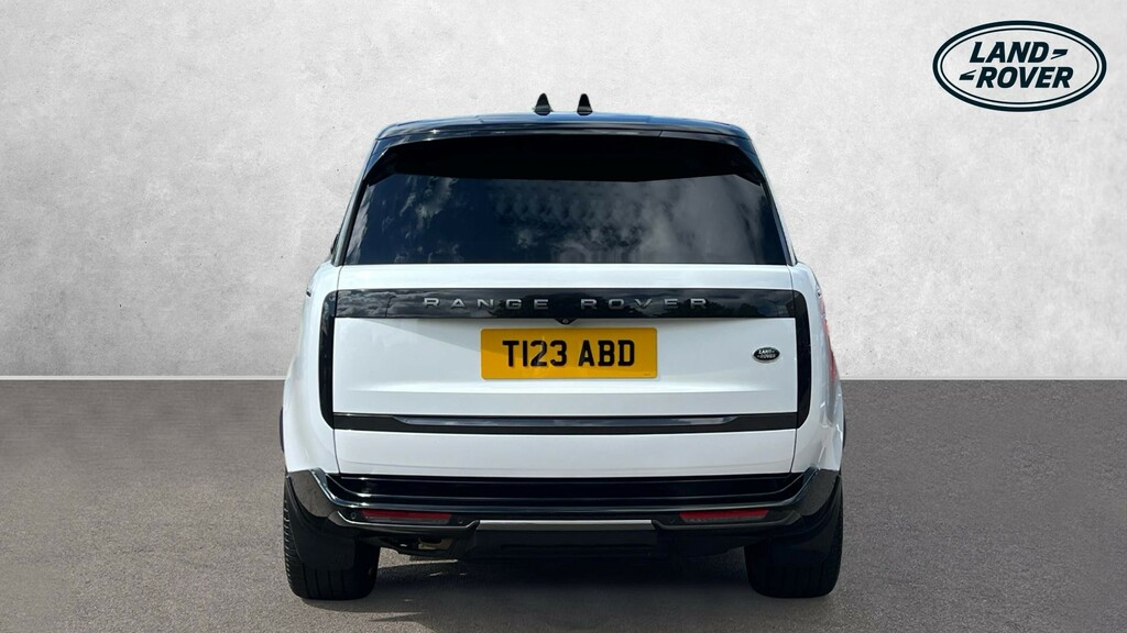Land Rover Range Rover Hse White #6