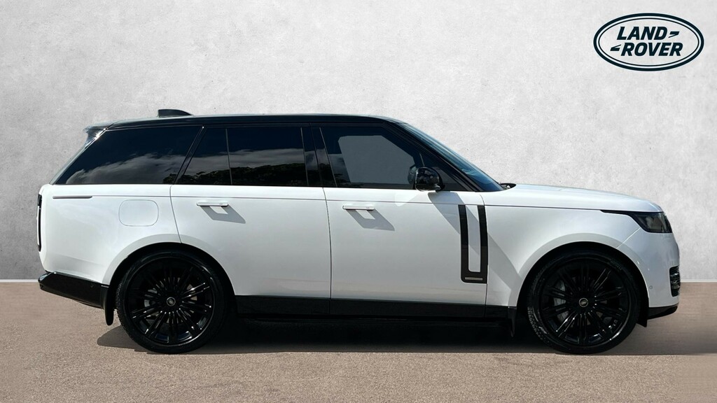 Land Rover Range Rover Hse White #5