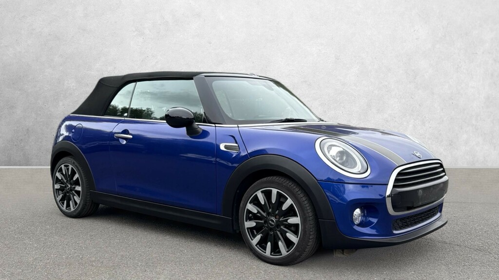 Mini Convertible Cooper Blue