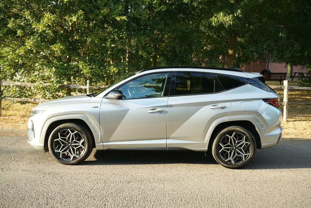 Hyundai Tucson N Line Silver #6