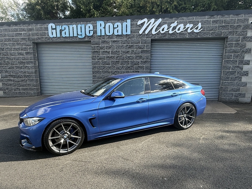 BMW 4 Series Gran Coupe 420D M Sport U1970 Ulez Blue #3
