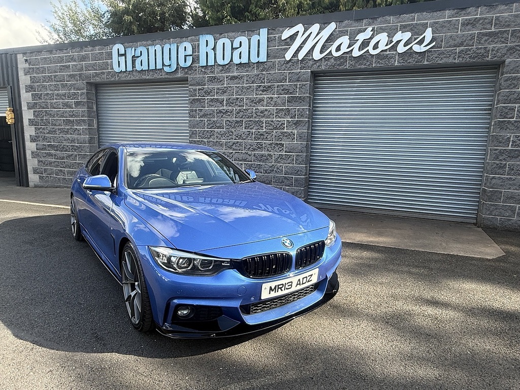BMW 4 Series Gran Coupe 420D M Sport U1970 Ulez Blue #2