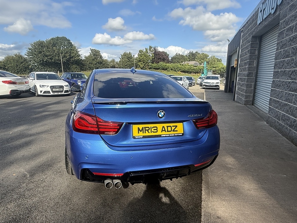 BMW 4 Series Gran Coupe 420D M Sport U1970 Ulez Blue #6