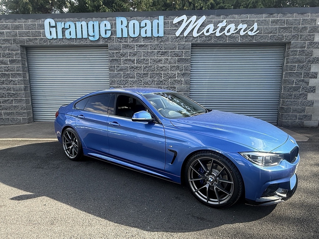 BMW 4 Series Gran Coupe 420D M Sport U1970 Ulez Blue
