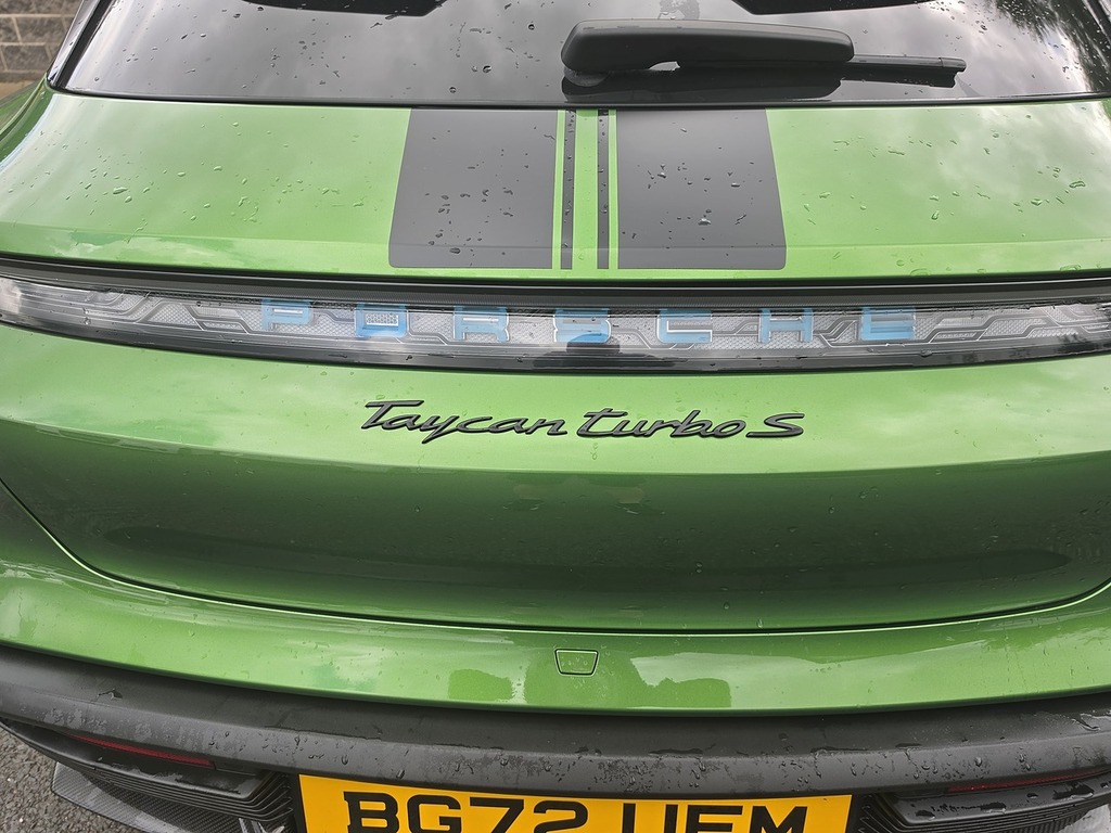 Porsche Taycan Performance Plus Turbo S U1827 Ulez Green #6