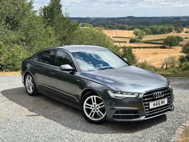 Audi A6 Saloon Tdi S Line Saloon Grey