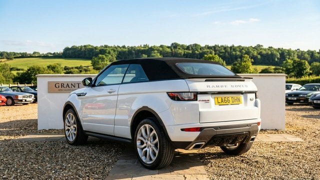 Land Rover Range Rover Evoque Td4 Hse Dynamic Convertible White #2