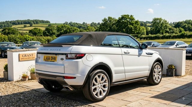 Land Rover Range Rover Evoque Td4 Hse Dynamic Convertible White #3