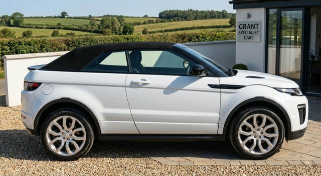 Land Rover Range Rover Evoque Td4 Hse Dynamic Convertible White #4