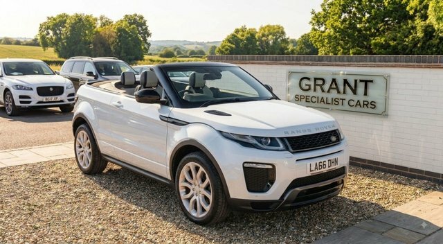 Land Rover Range Rover Evoque Td4 Hse Dynamic Convertible White