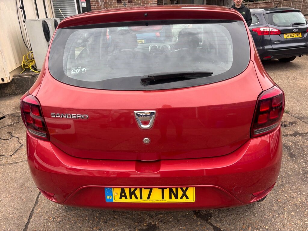 Dacia Sandero 1.0 Sce Ambiance Euro 6 AK17TNX Red #4