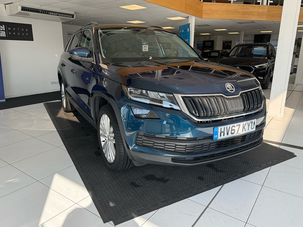 Skoda Kodiaq 1.4 Tsi Act Se L Suv Dsg 4Wd Euro 6 S Blue