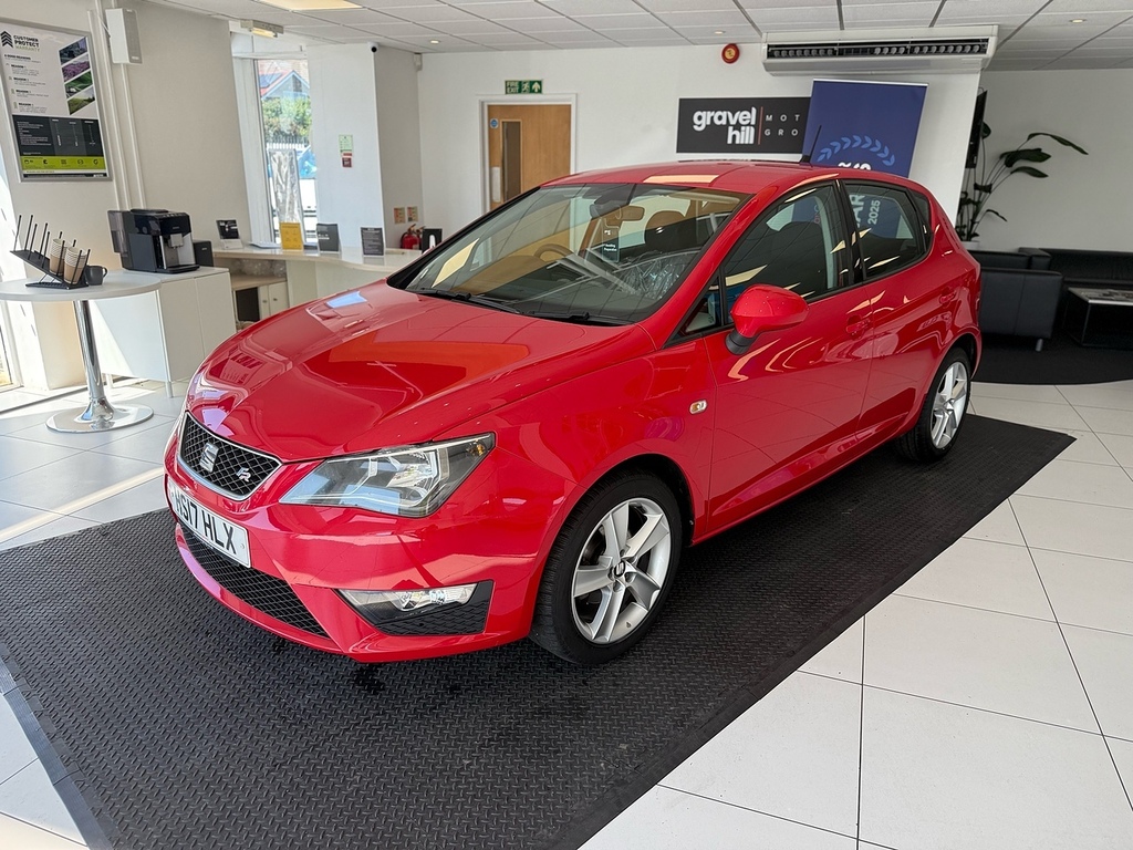 Seat Ibiza 1.2 Tsi Fr Hatchback Euro 6 90 HS17HLX Red #3