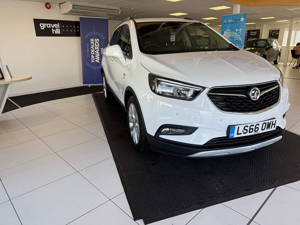 Vauxhall Mokka X 1.4I Turbo Elite Suv Euro 6 140 P LS66OWH White