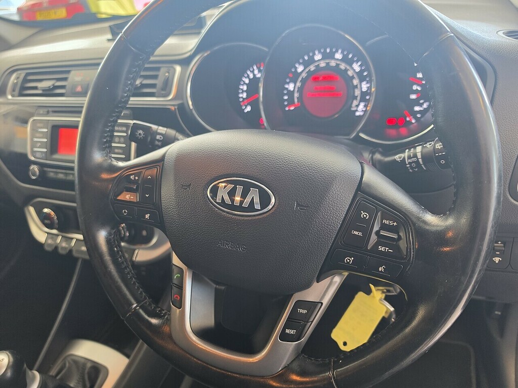 Kia RIO 1.25 Sr7 Hatchback Euro 6 84 Bh White #13