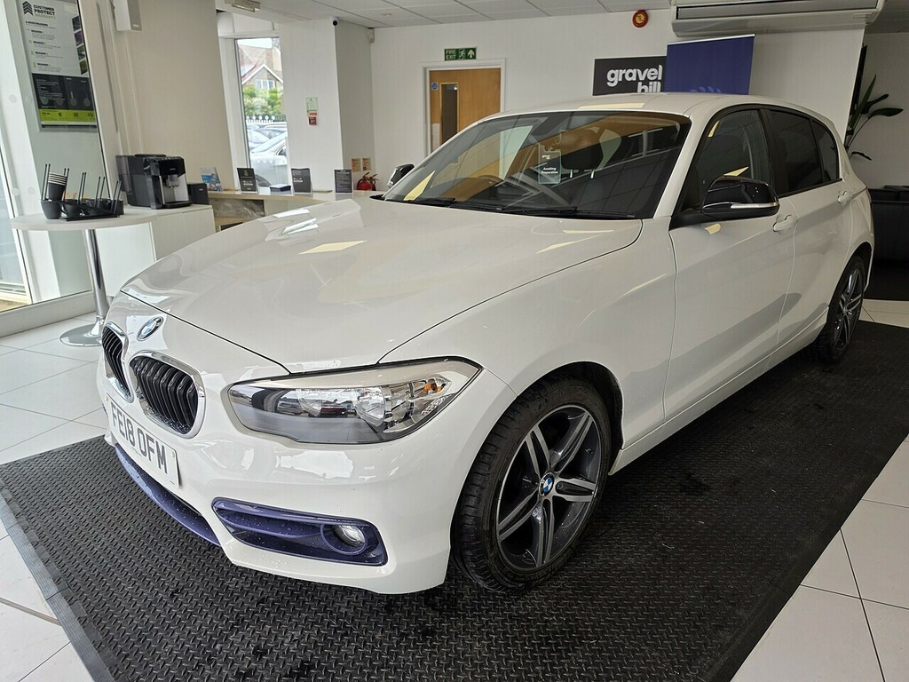 BMW 1 Series 1.5 118I Sport Hatchback Euro 6 White #3