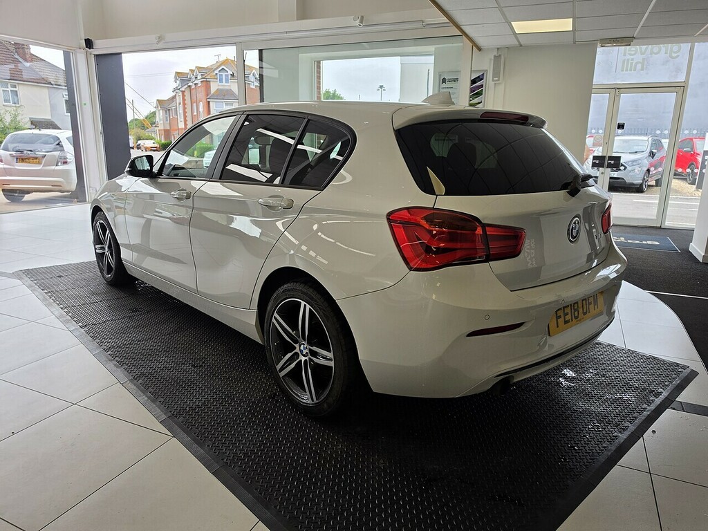 BMW 1 Series 1.5 118I Sport Hatchback Euro 6 White #5