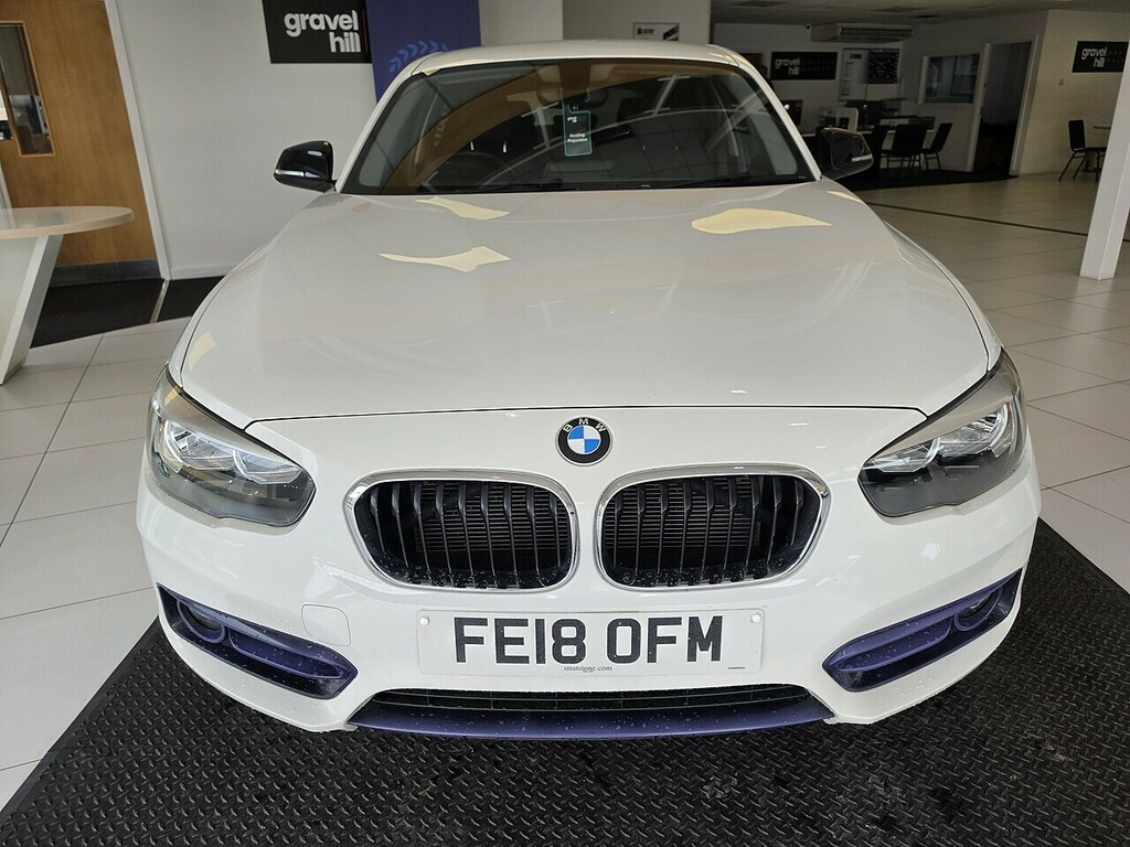 BMW 1 Series 1.5 118I Sport Hatchback Euro 6 White #2