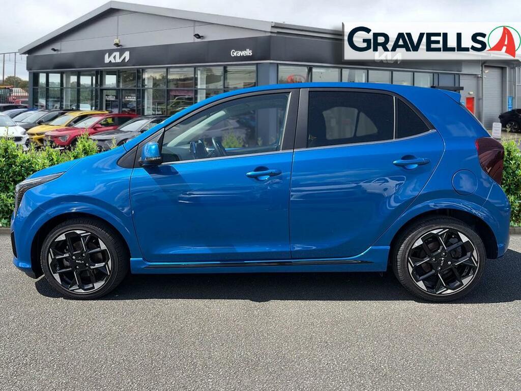 Kia Picanto 1.2 Gt-line S Hatchback Euro 6 CV74WKW Blue #5