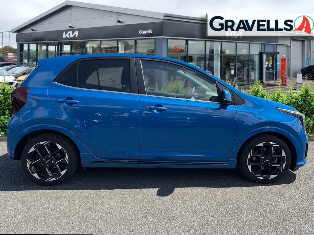 Kia Picanto 1.2 Gt-line S Hatchback Euro 6 CV74WKW Blue #2