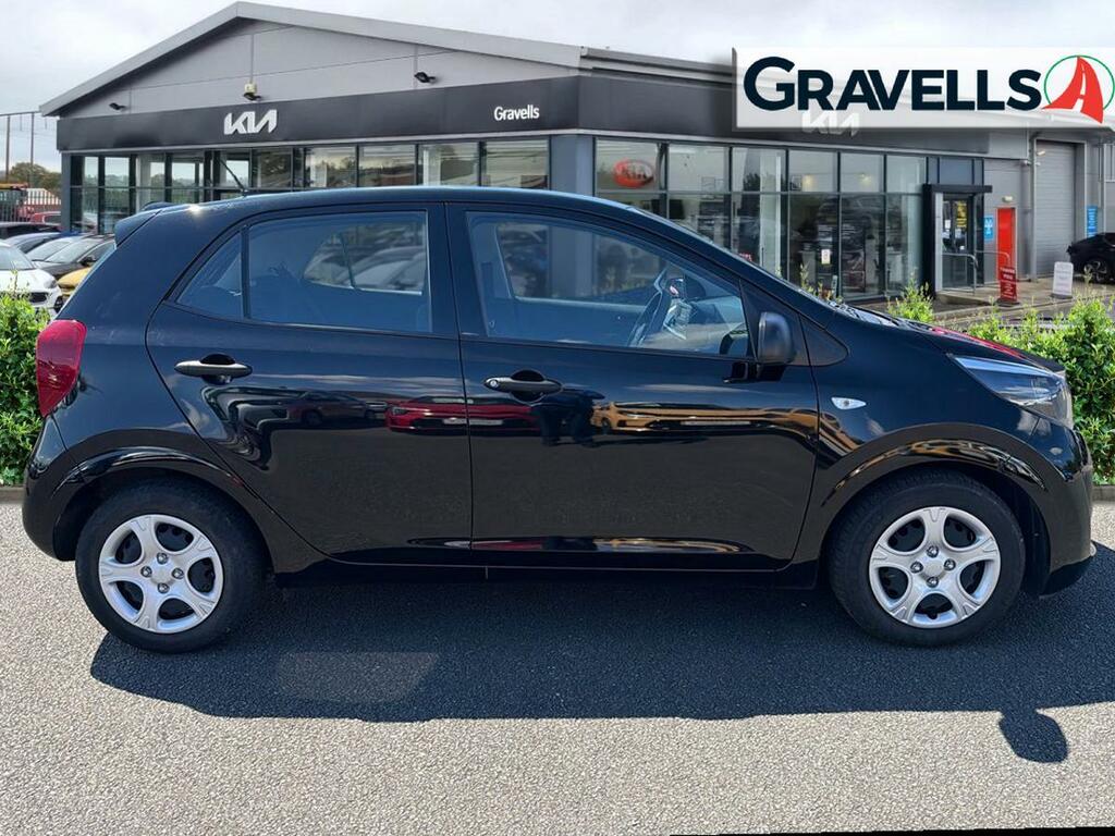 Kia Picanto 1.0 1 Hatchback Euro 6 Ss 66 CE24KWO Black #2