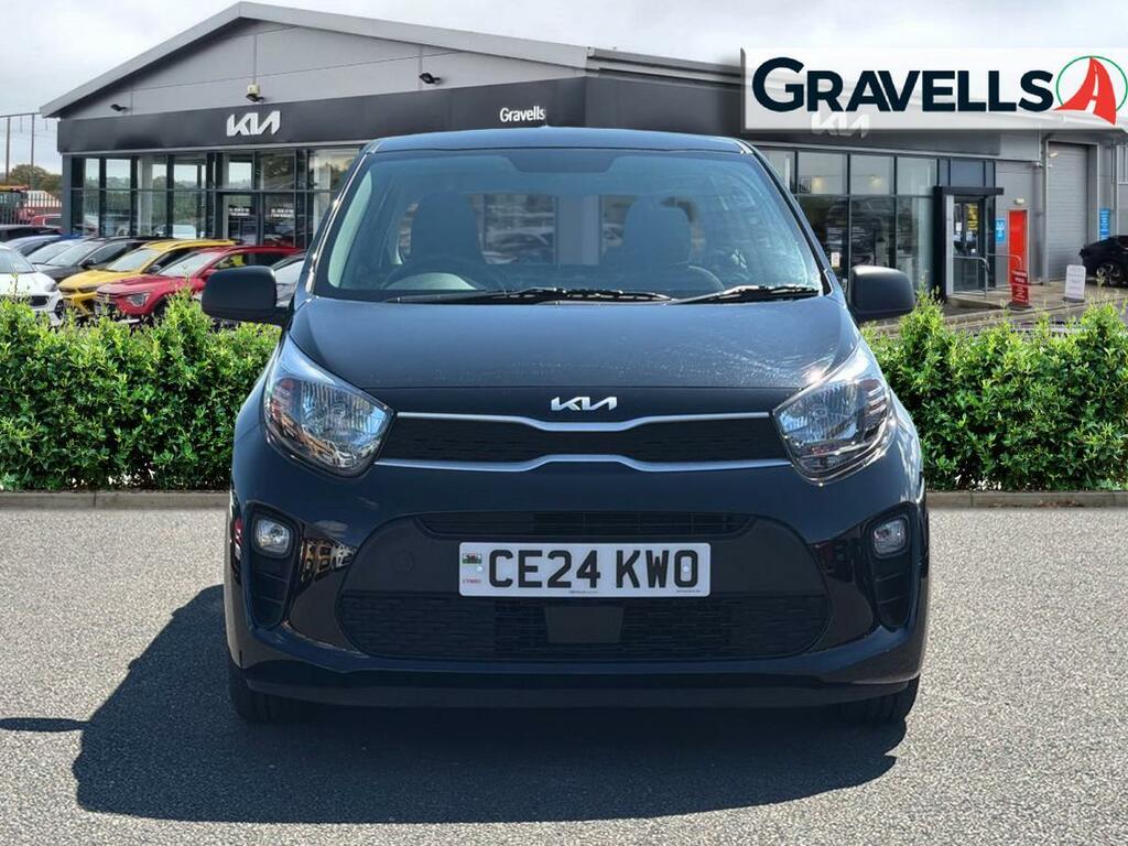 Kia Picanto 1.0 1 Hatchback Euro 6 Ss 66 CE24KWO Black #6