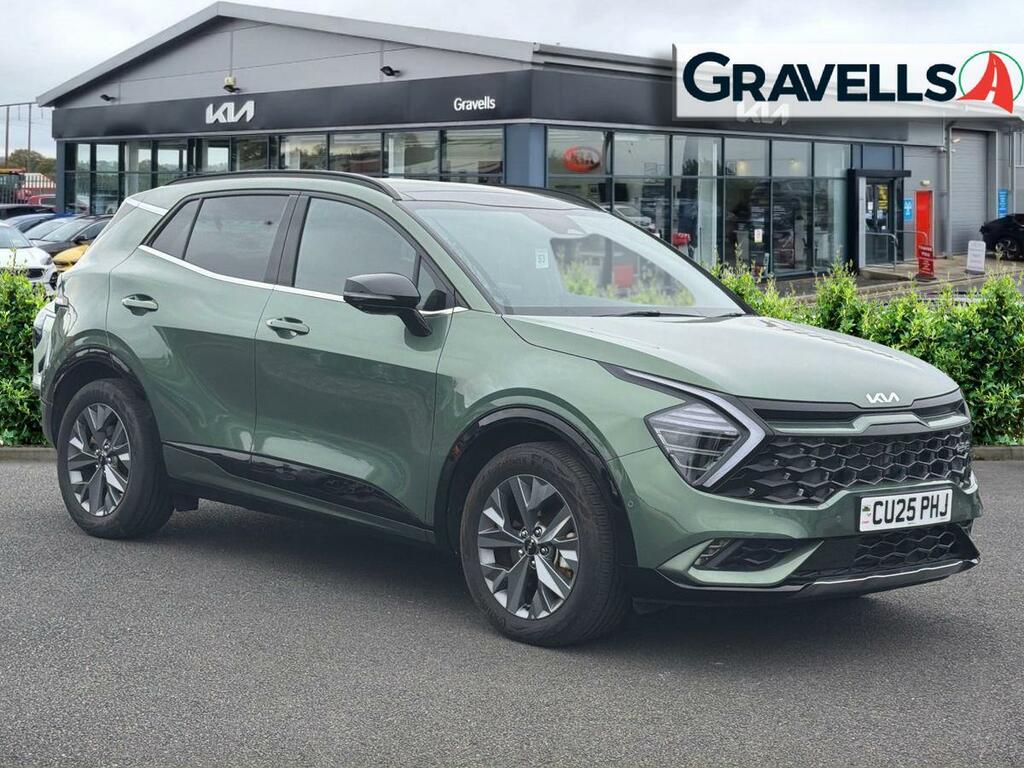 Kia Sportage 1.6 H T-gdi Gt-line S Suv Hybrid E CU25PHJ Green