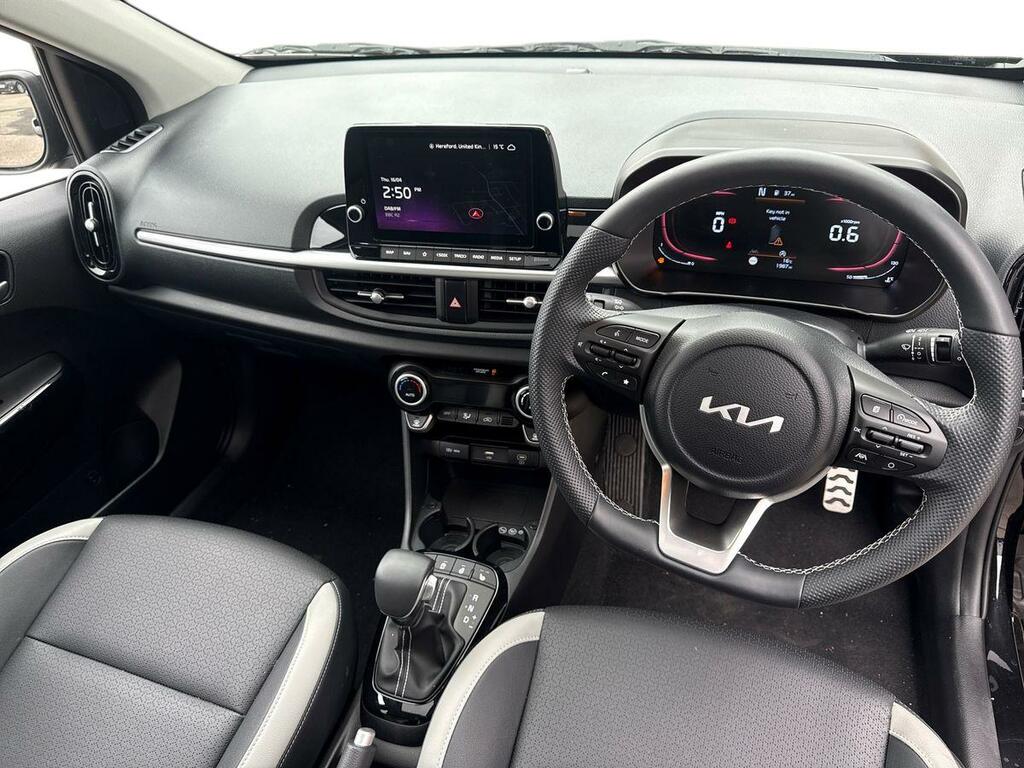 Kia Picanto 1.0 Gt-line Euro 6 Ss Black #12