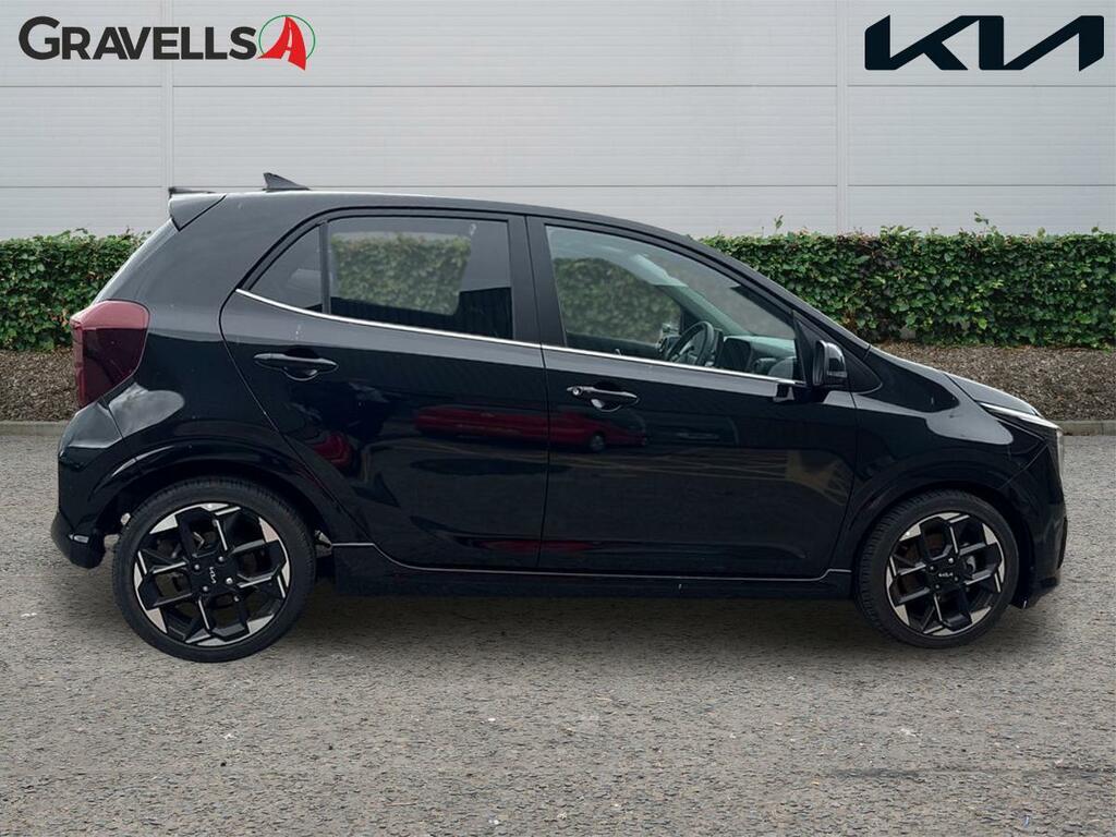 Kia Picanto 1.2 Gt-line S Hatchback Amt Euro 6 Ss Black #2