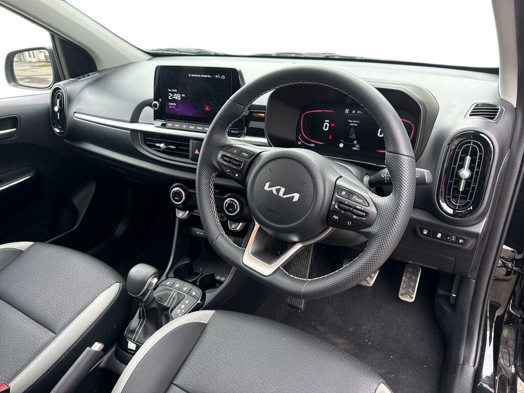 Kia Picanto 1.0 Gt-line Euro 6 Ss Black #10