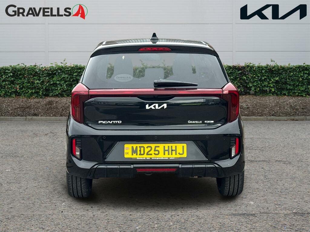 Kia Picanto 1.2 Gt-line S Hatchback Amt Euro 6 Ss Black #4
