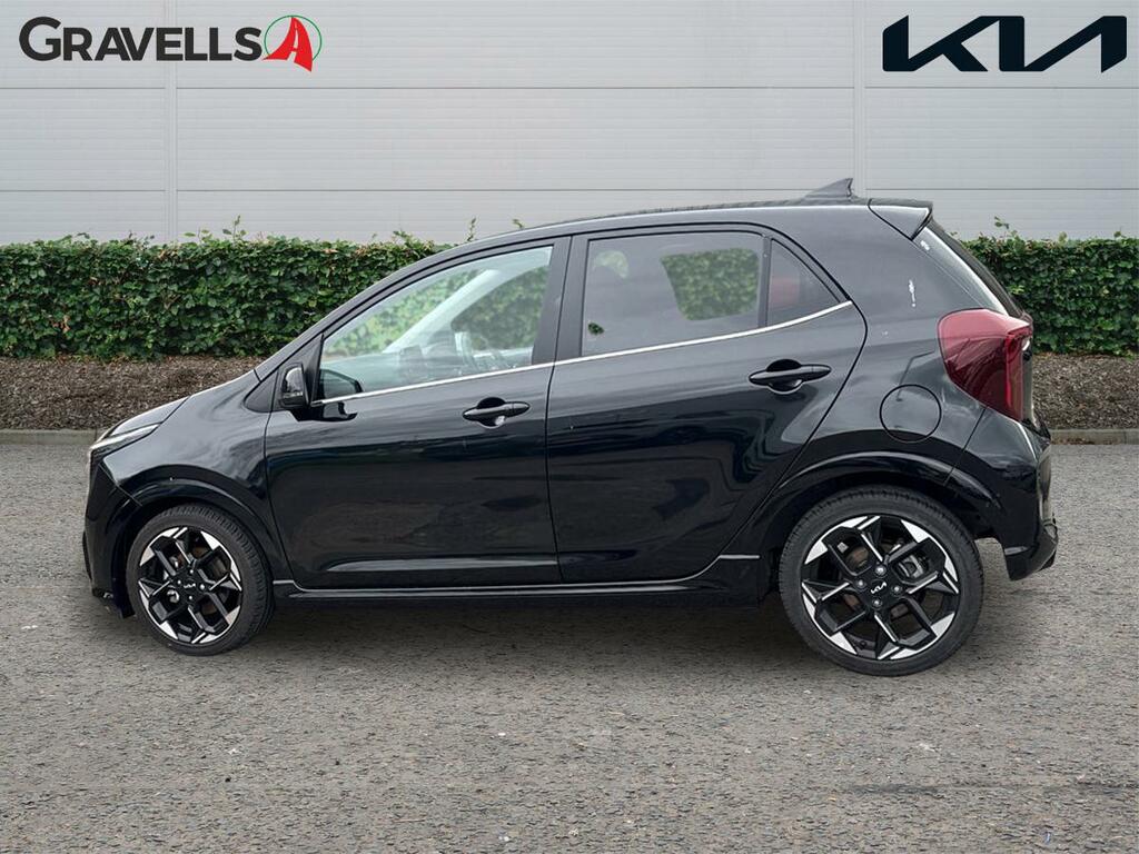 Kia Picanto 1.2 Gt-line S Hatchback Amt Euro 6 Ss Black #6