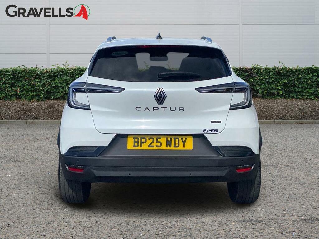 Renault Captur 1.6 E-tech Techno Suv Hybrid Euro White #4