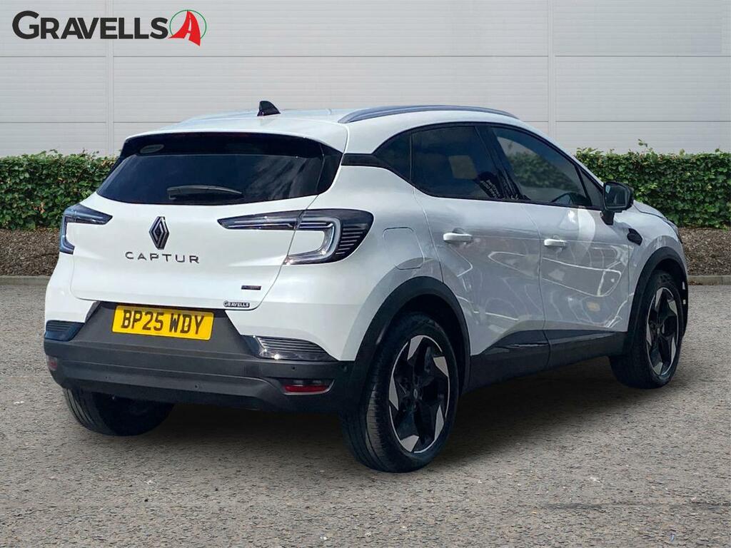 Renault Captur 1.6 E-tech Techno Suv Hybrid Euro White #3