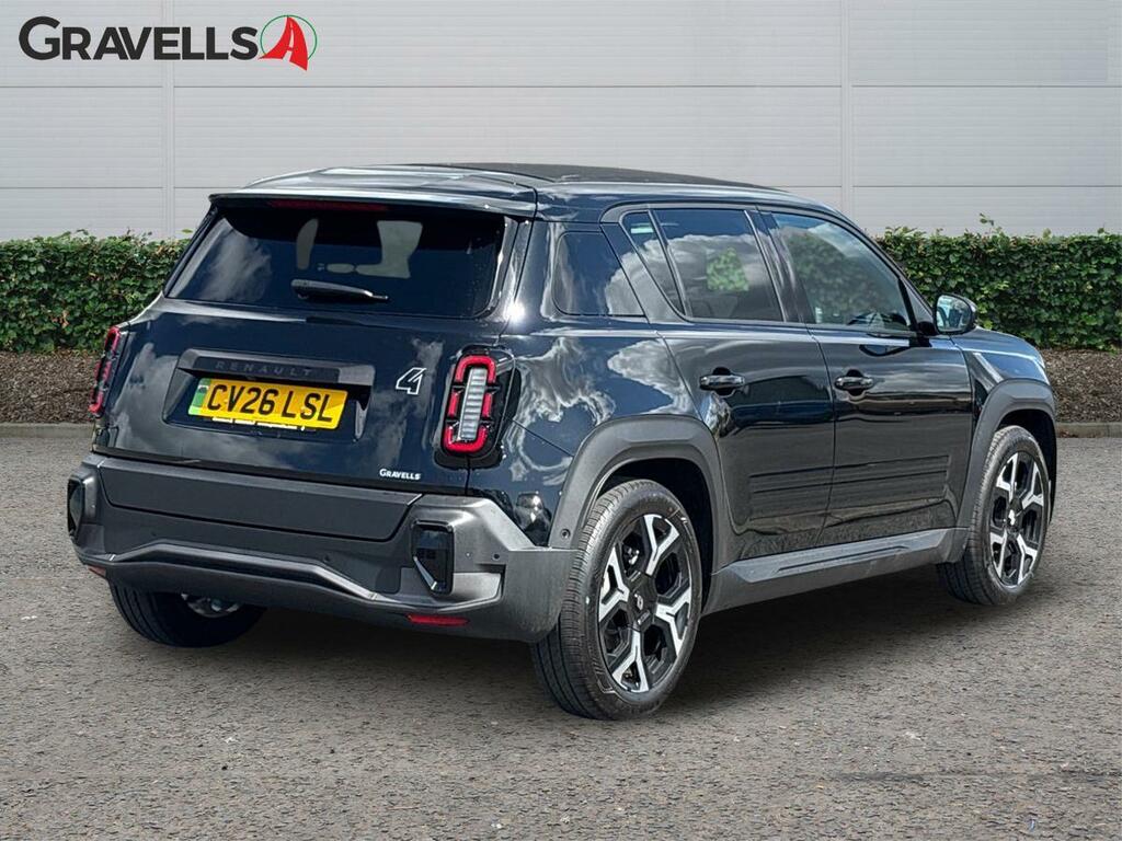 Renault 4 E-Tech Comfort Range 52Kwh Techno Suv Plein Sud Elec Black #3