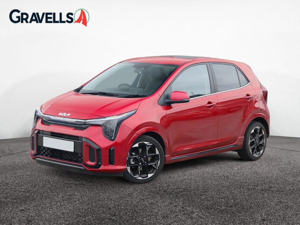 Kia Picanto 1.2 Gt-line S Hatchback Amt Euro 6 Ss Red